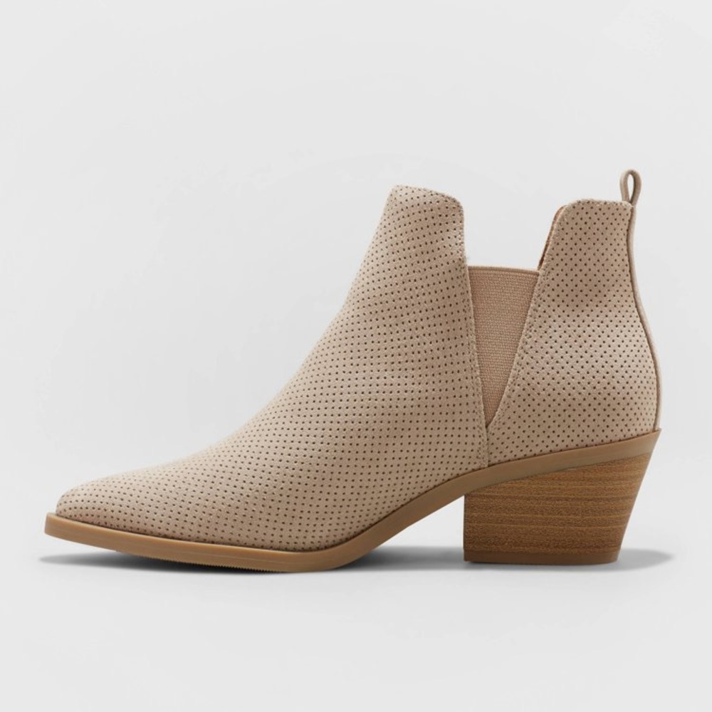 Taupe Ankle Boots
